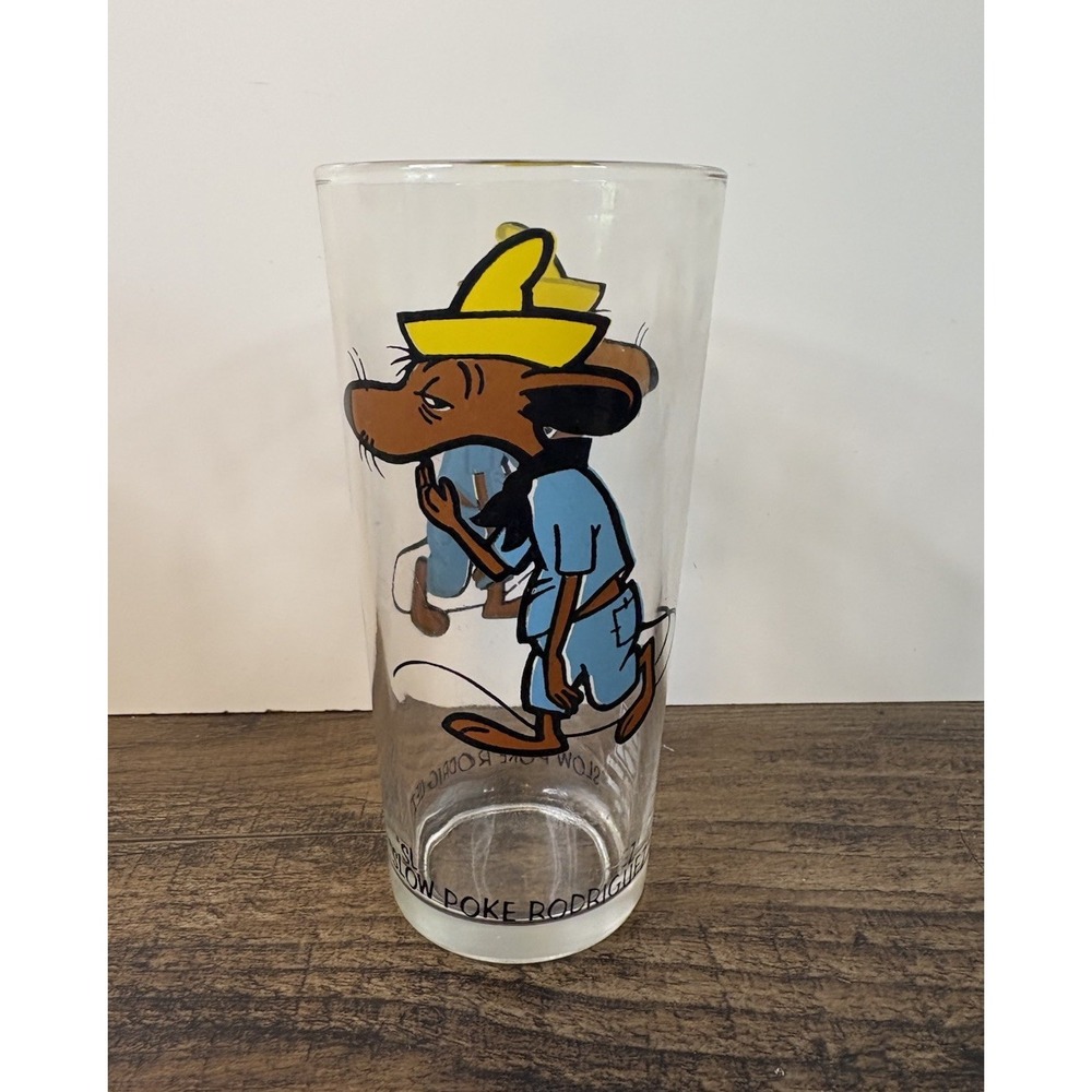 Slow Poke Rodriguez 1973 Looney Tunes Pepsi Collectors Series Glass Warner Bros.